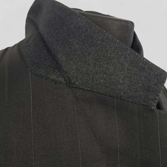 Vintage Versace V2 43L Double Breasted Striped Sport Coat - Picture 8 of 13